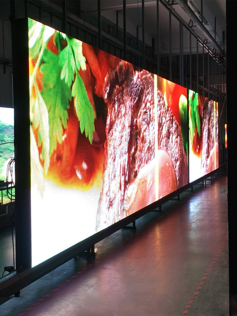 P10 DIP347 Outdoor LED Screen, 3.84x5.12m，2 Sets